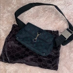 Vintage Jackie GUCCI GG Hip/Fanny Bum Bag